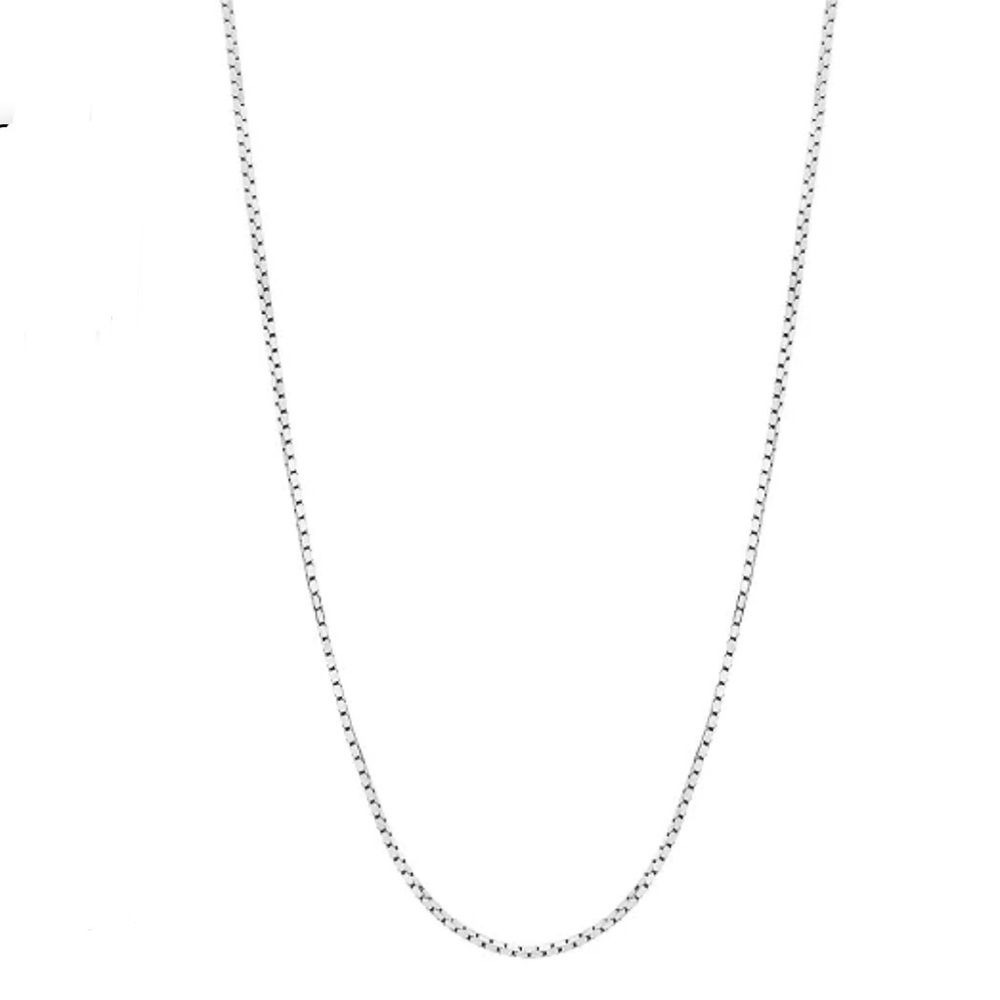 14K white gold necklace SOLID